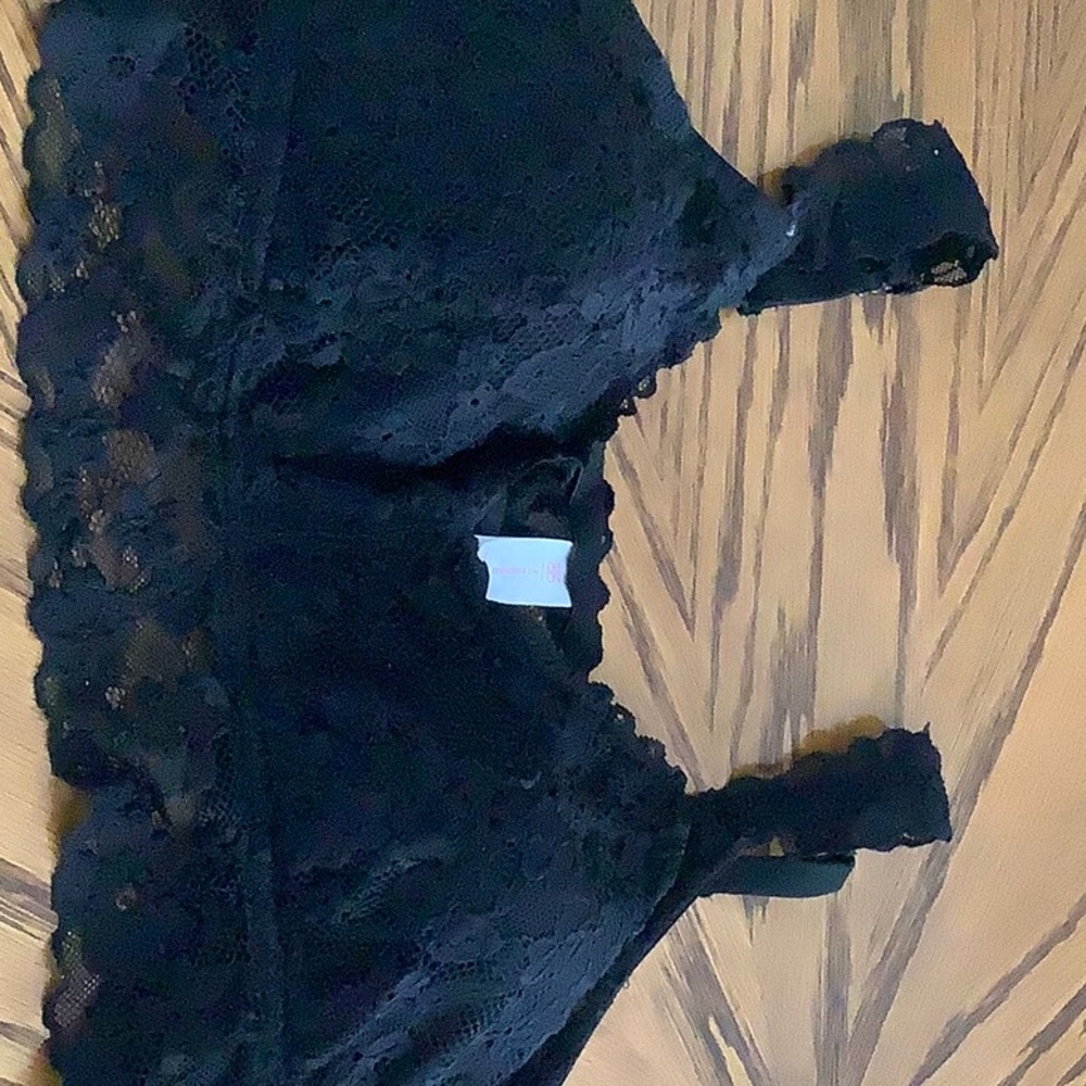 Bra, black No Boundaries. NWOT, Size XL.